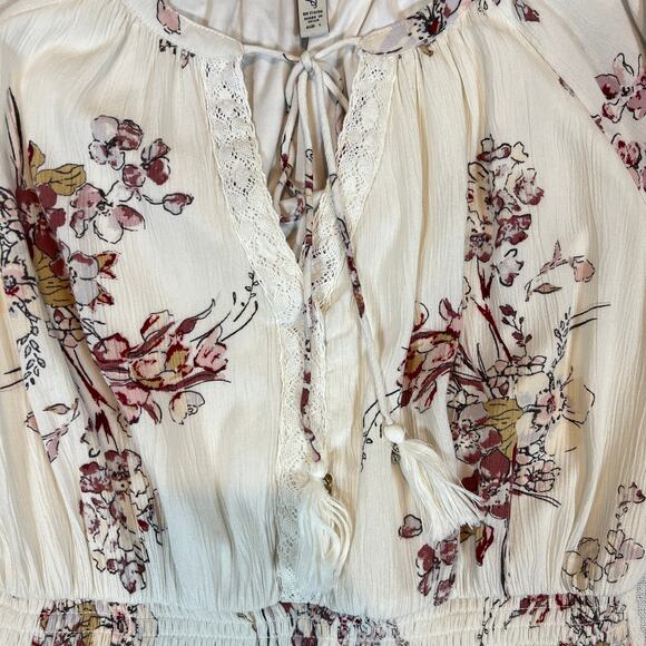 American Rag Dress Boho Floral Midi Romantic Size L - Picture 5 of 12